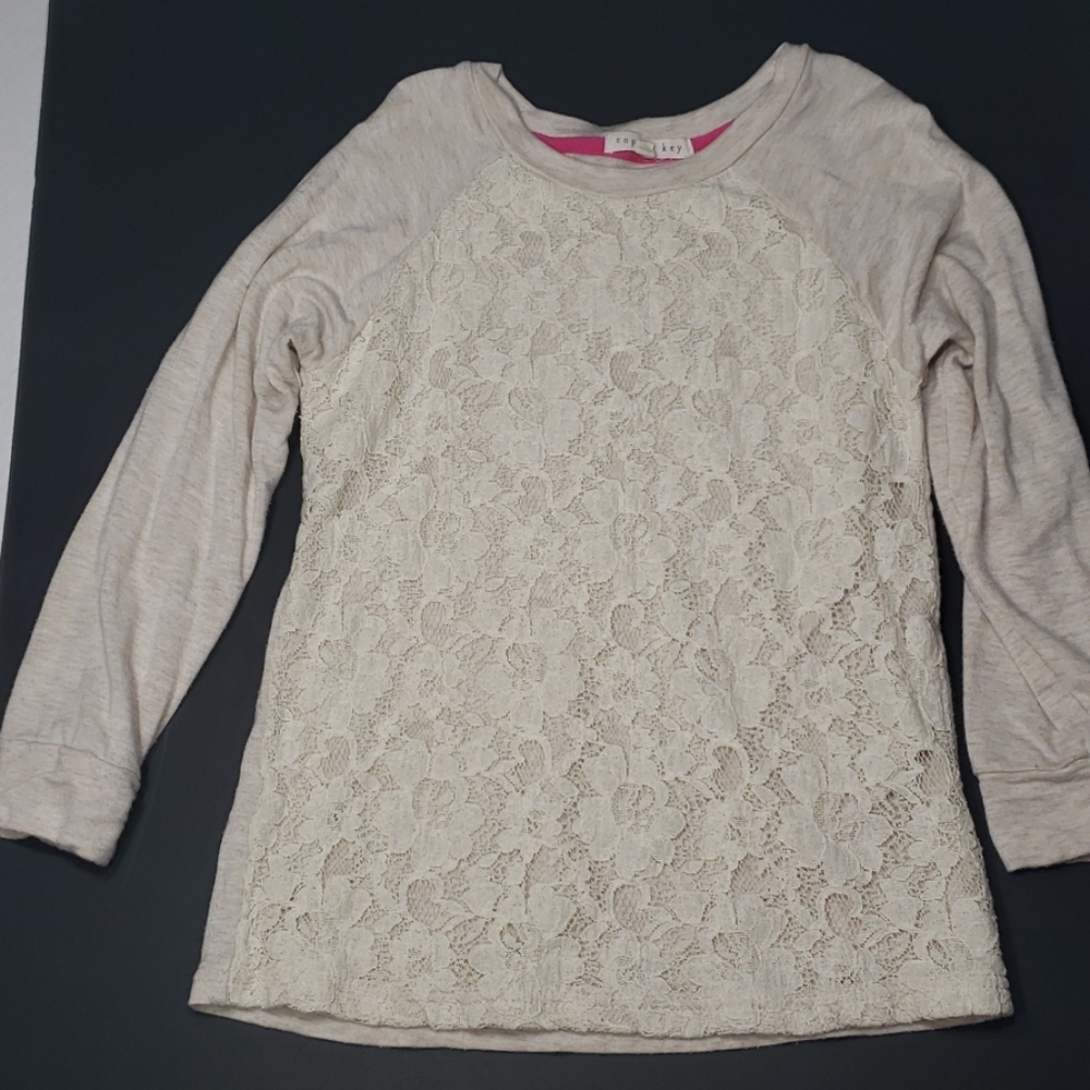 Girls Copper Key top
